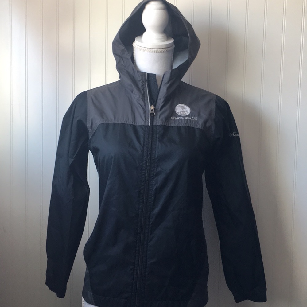 Columbia lightweight windbreaker rain jacket